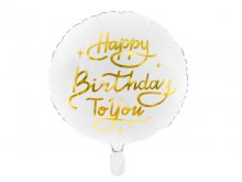 Folinis balionas "Happy birthday to you" (35cm)